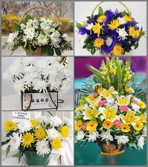 贵州六盘水水城县花嘎乡花营村白事提篮配送
